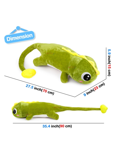 zest 4 toyz Kids Assorted Cotton Fabric Sleeping Dragon Soft Toy - Image 7