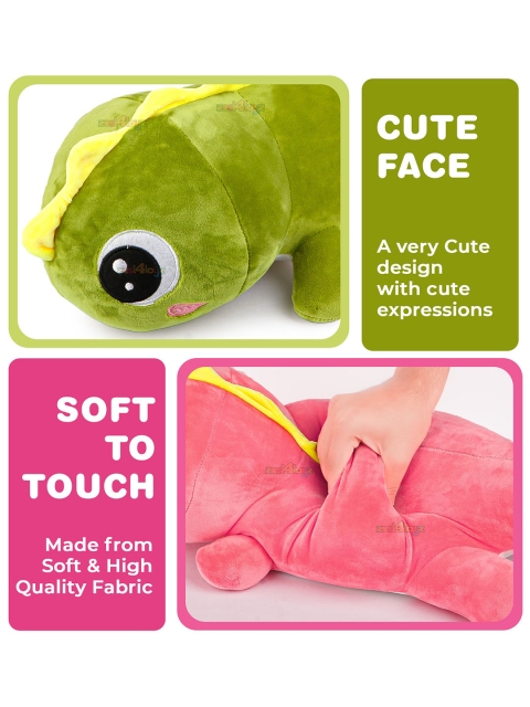 zest 4 toyz Kids Assorted Cotton Fabric Sleeping Dragon Soft Toy - Image 6