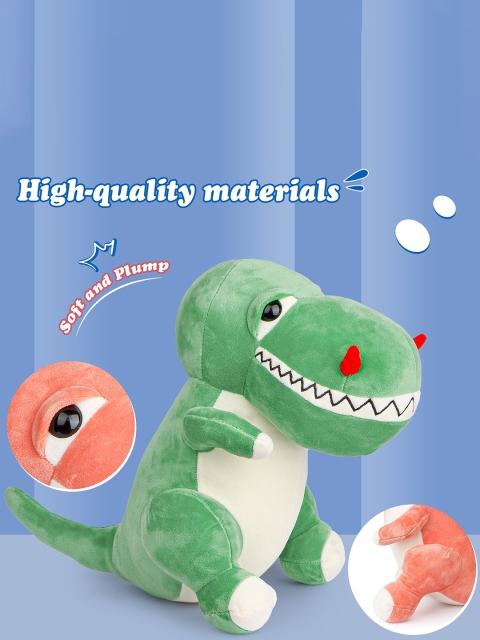 zest 4 toyz Kids Assorted Cotton Fabric Big Dragon Soft Toy - Image 4