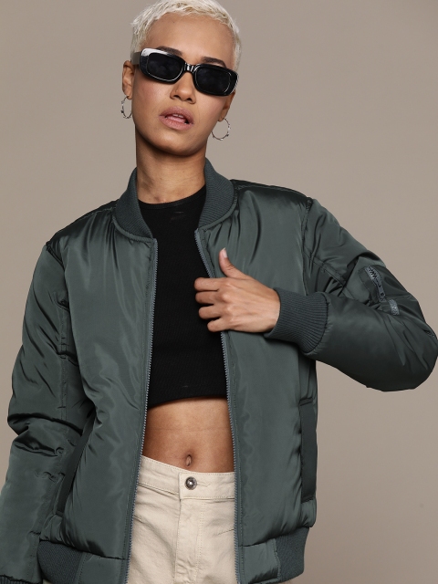 Roadster Women Solid Outdoor Sporty Jacket