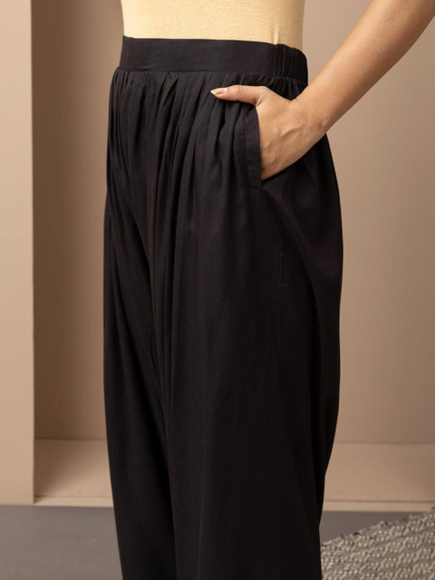 Lakshita Women Lace Work Detailed Pleated Salwar - Image 5