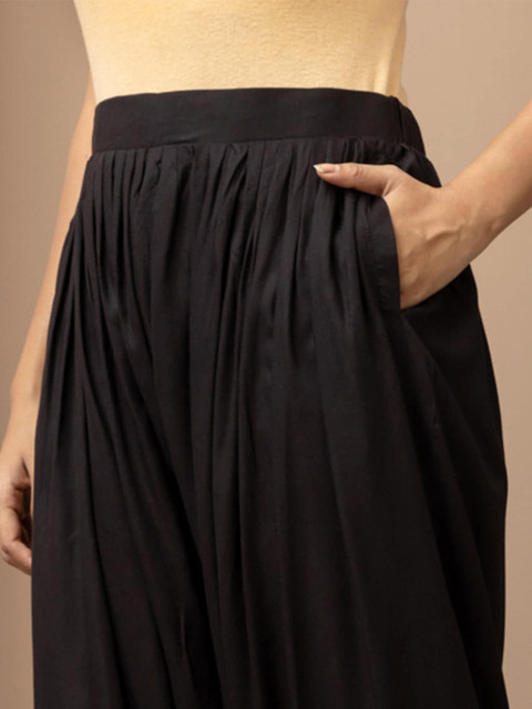 Lakshita Women Lace Work Detailed Pleated Salwar - Image 6