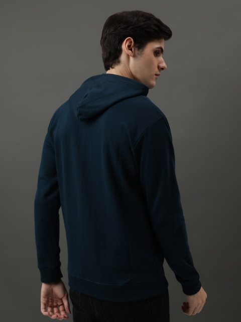 ADRO Long Sleeves Cotton Hood Front-Open Sweatshirt - Image 5