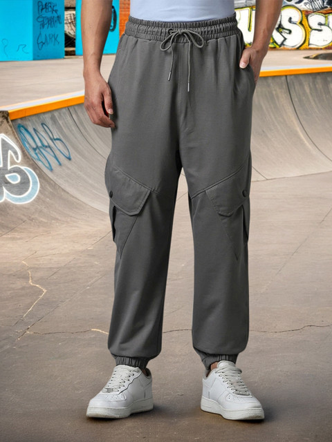 Bewakoof Air 1.0 Men Cotton Relaxed-Fit Joggers