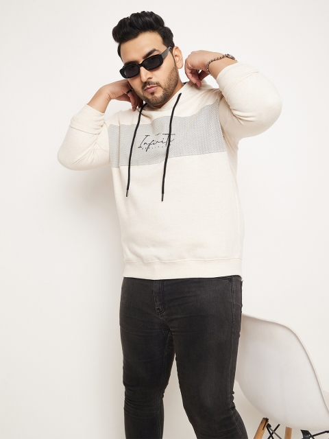 AUSTIVO Plus Size Typography Printed Hooded Fleece Pullover - Image 7