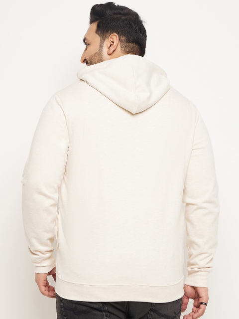 AUSTIVO Plus Size Typography Printed Hooded Fleece Pullover - Image 5