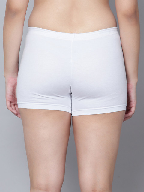 Aimly Pack Of 3 Women Cotton Skinny Fit Gym Cycling Yoga Sports Short - Image 4