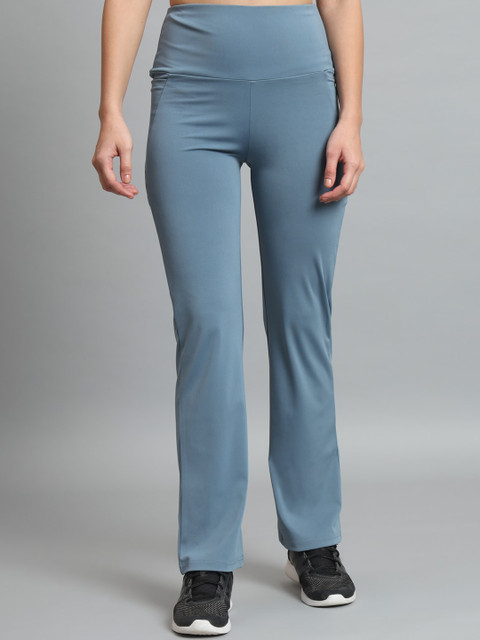 COLOR CAPITAL Women Anti-Microbial Flared Gym Tights