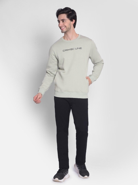 Crimsoune Club Typography Printed Long Sleeves Pullover Sweatshirt - Image 6