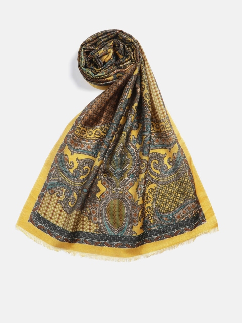 SHINGORA Men Printed Fringed Mufflers - Image 2