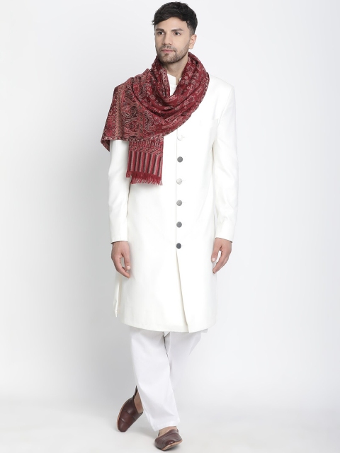 SHINGORA Men Ethnic Motifs Printed Muffler - Image 3