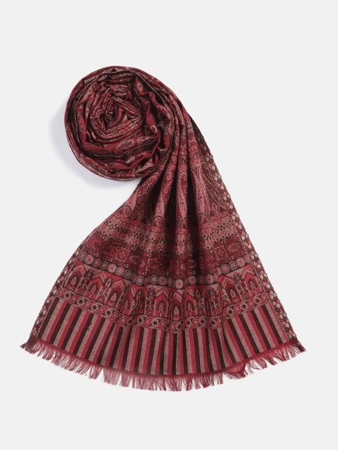 SHINGORA Men Ethnic Motifs Printed Muffler - Image 4