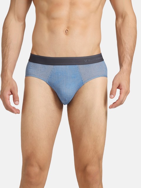 Blackberrys Printed Cotton Outer-Elastic Basic Briefs IBPM0018B2SS19FX