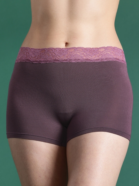 DressBerry Women Pack of 3 Printed Modal Boy Shorts - Image 4