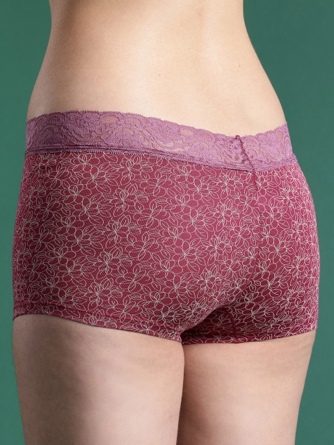 DressBerry Women Pack of 3 Printed Modal Boy Shorts - Image 5