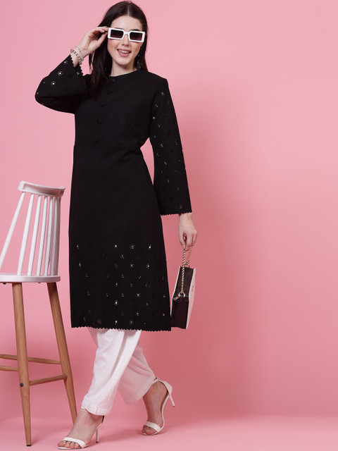 Clora Creation Women Pack Of 2 Woolen Loose-Fit Salwars - Image 4