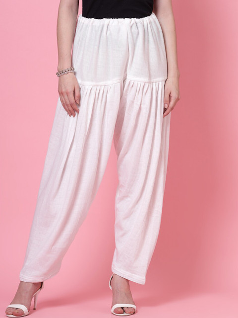 Clora Creation Women Pack Of 2 Woolen Loose-Fit Salwars - Image 2