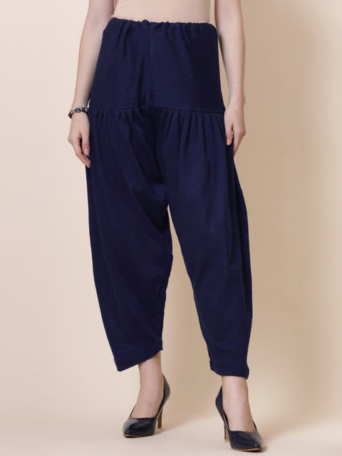 Clora Creation Pack Of 2 Woollen Mid-Rise Loose-Fit Salwar - Image 2