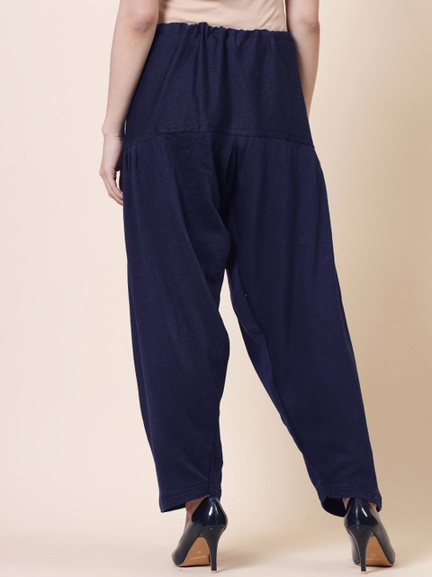 Clora Creation Pack Of 2 Woollen Mid-Rise Loose-Fit Salwar - Image 3