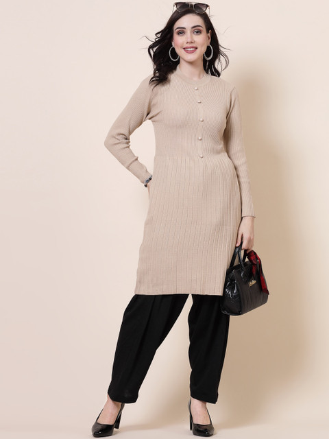 Clora Creation Pack Of 2 Woollen Mid-Rise Loose-Fit Salwar - Image 4