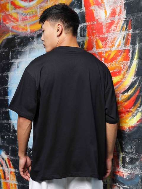 House of Koala Graphic Printed Drop Shoulder Oversized T-Shirt - Image 7