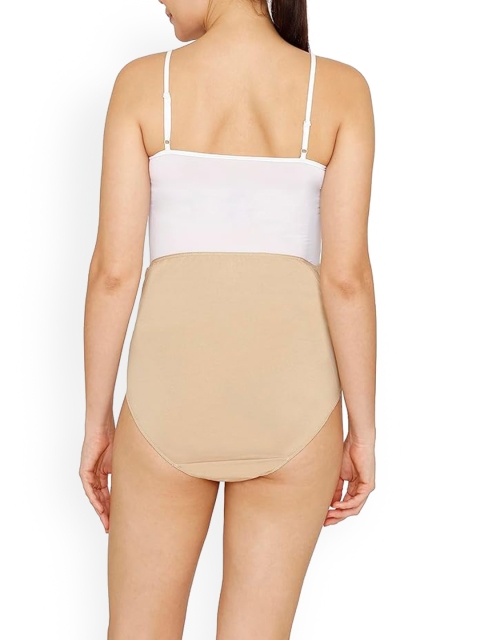 LAVOS Anti Bacterial High-Rise Bamboo Cotton Maternity Briefs - Image 4
