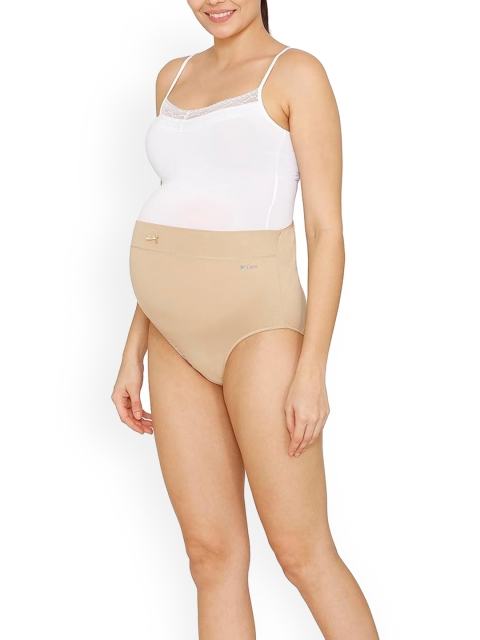 LAVOS Anti Bacterial High-Rise Bamboo Cotton Maternity Briefs - Image 3