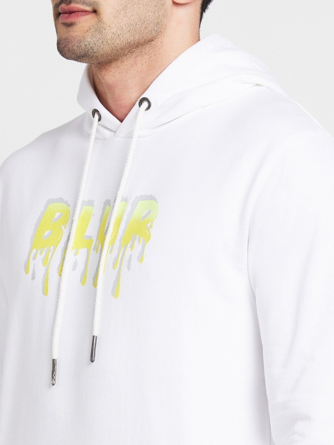 Being Human Typography Printed Hooded Cotton Pullover - Image 2