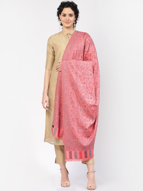 SWI Stylish Woven-Design Woollen Shawl