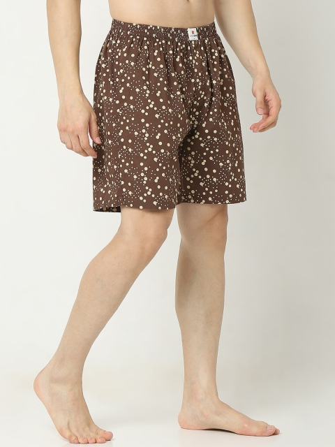 UnderJeans by Spykar Polka Dots Printed Boxers UJNPBX0059050 - Image 2