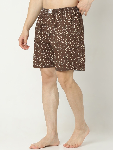 UnderJeans by Spykar Polka Dots Printed Boxers UJNPBX0059050 - Image 3
