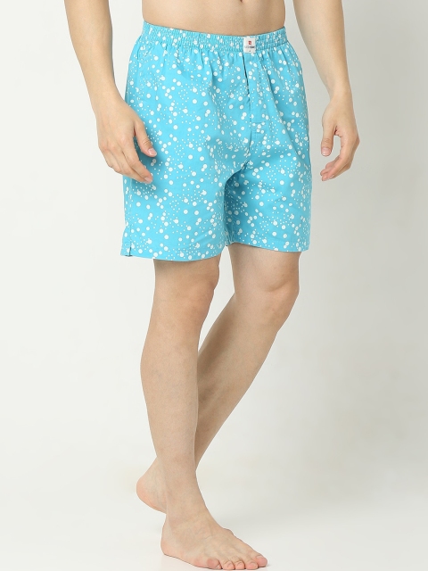 UnderJeans by Spykar Polka Dots Printed Boxers-UJNPBX0059049 - Image 2