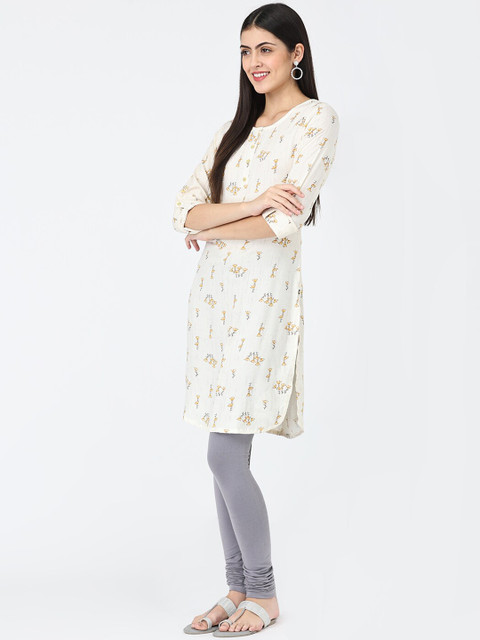 Robinbosky Biowashed Stretchable Churidar Length Leggings - Image 4