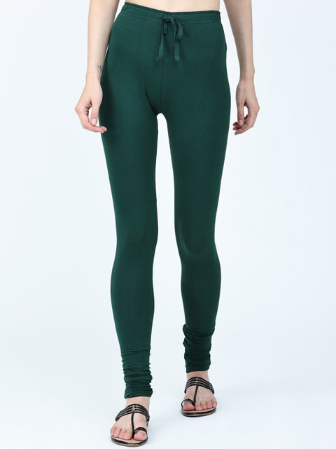 Robinbosky Stretchable Bio Wash Churidar-Length Ethnic Leggings