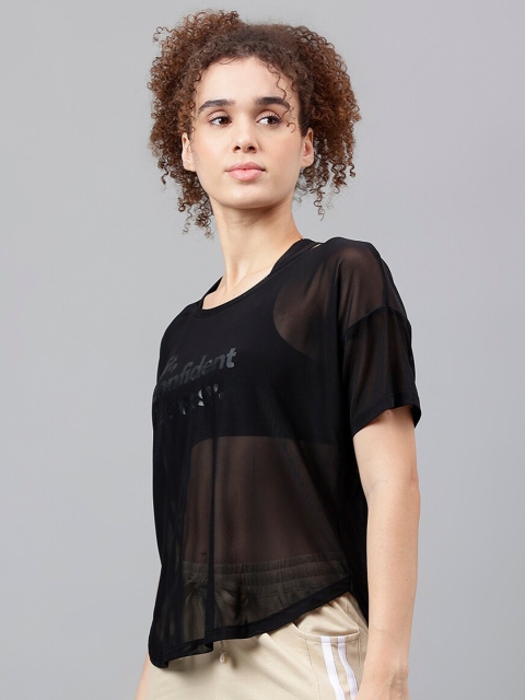 MKH Dri-FIT Typography Printed Drop Shoulder Sleeves Relaxed Fit Sports T-shirt - Image 4