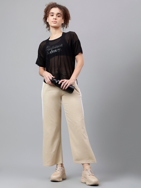 MKH Dri-FIT Typography Printed Drop Shoulder Sleeves Relaxed Fit Sports T-shirt - Image 6