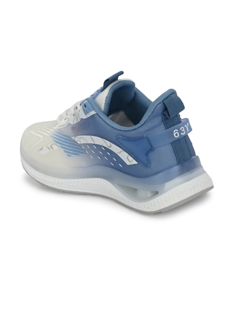 The Roadster Lifestyle Co. Women White & Blue Textured Lightweight Running Shoes - Image 3