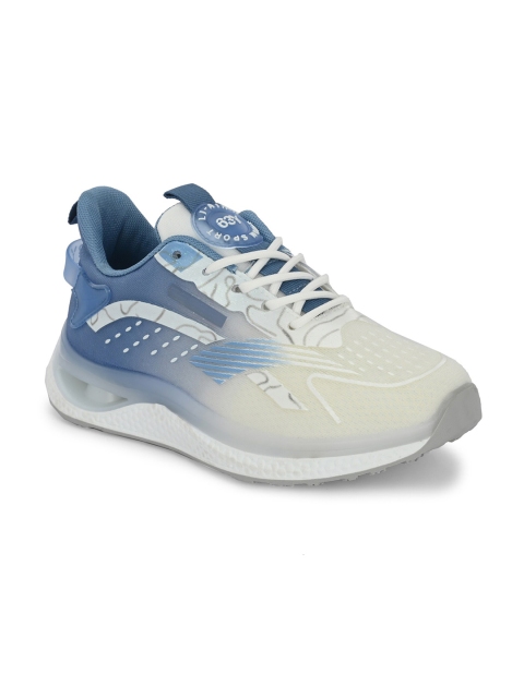 The Roadster Lifestyle Co. Women White & Blue Textured Lightweight Running Shoes - Image 2