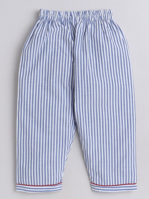 Knitting Doodles Boys Striped Night suit - Image 4