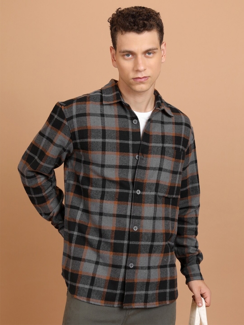 HIGHLANDER Checked Flannel Checked Shirt