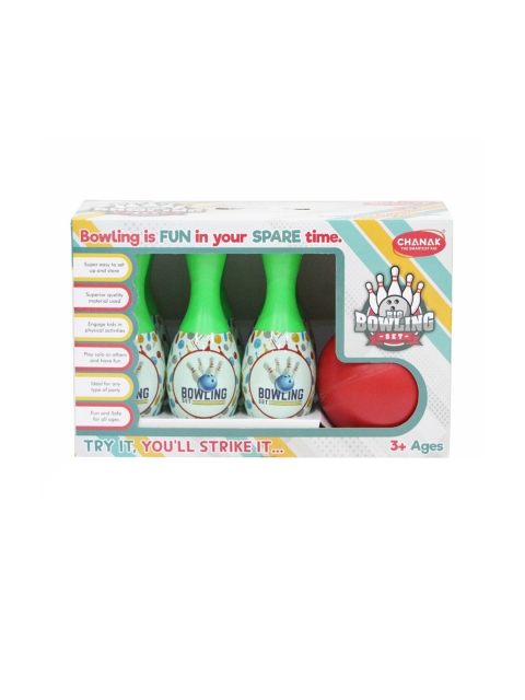 Aditi Toys Kids Green Big Bowling Game Set