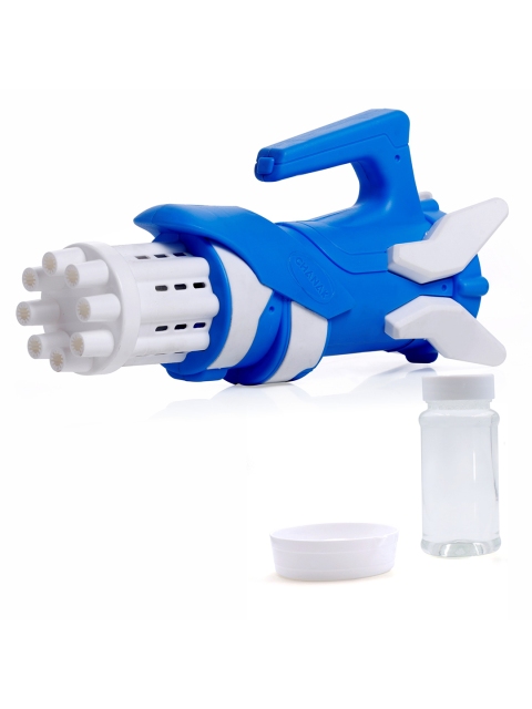 Aditi Toys Kids Blue Gatling Bubble Gun