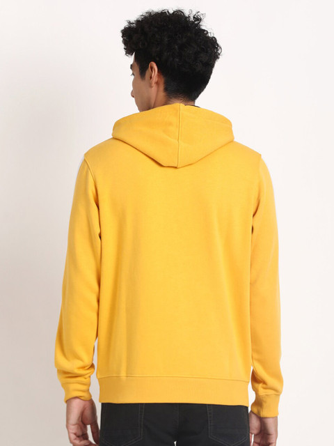 Turtle Typography Printed Hooded Cotton Sweatshirt - Image 5