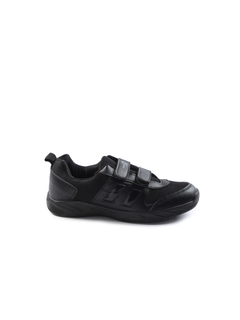 Liberty Force10 kids Black Velcro School Shoes - Image 3