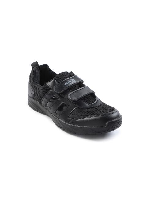 Liberty Force10 kids Black Velcro School Shoes - Image 7