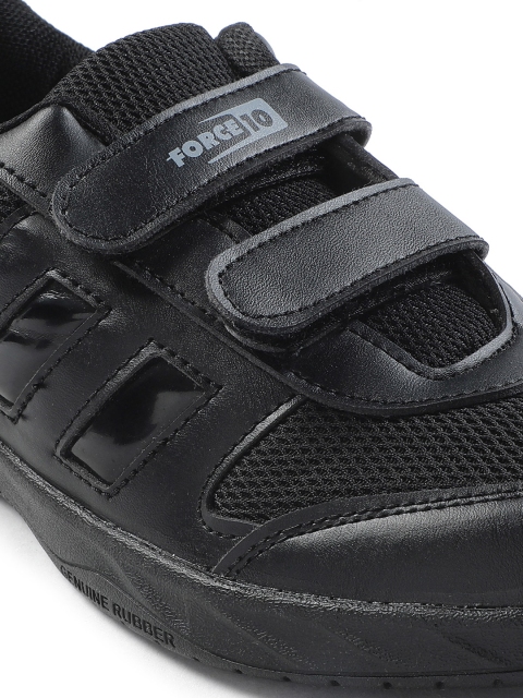 Liberty Force10 kids Black Velcro School Shoes - Image 6