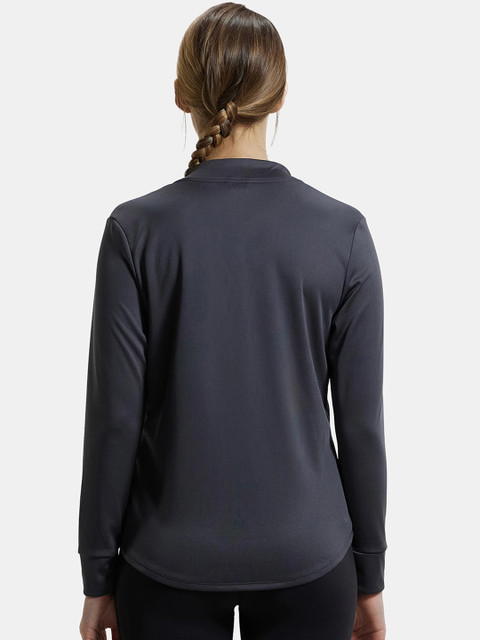 Jockey Microfiber Relaxed fit Jacket with Curved Back Hem & StayDry Treatment-MW67 - Image 3