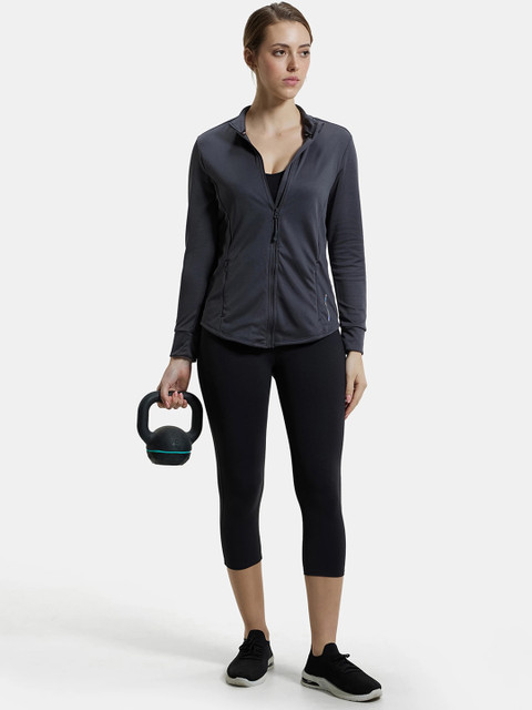 Jockey Microfiber Relaxed fit Jacket with Curved Back Hem & StayDry Treatment-MW67 - Image 6