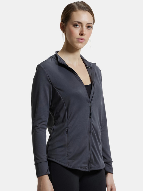 Jockey Microfiber Relaxed fit Jacket with Curved Back Hem & StayDry Treatment-MW67 - Image 2