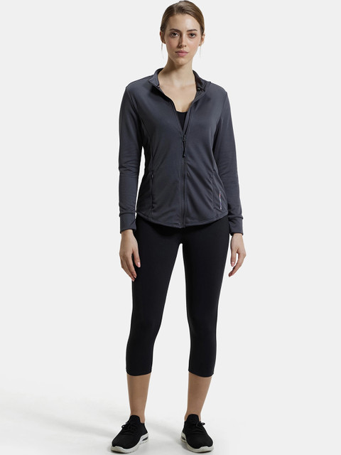 Jockey Microfiber Relaxed fit Jacket with Curved Back Hem & StayDry Treatment-MW67 - Image 5